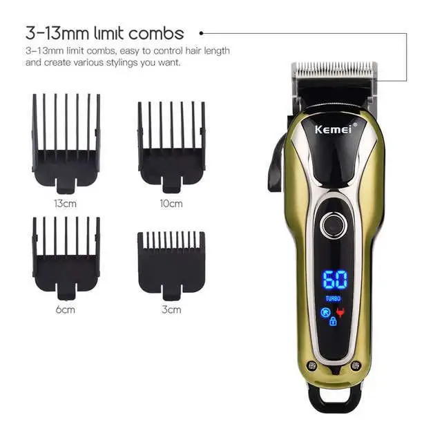 Goedkoop Tondeuse Kapper Professionele Haar Trimmer Oplaadbare Elektrische Haar Snijder Scheren Machine Scheermes Salon Scheerapparaat