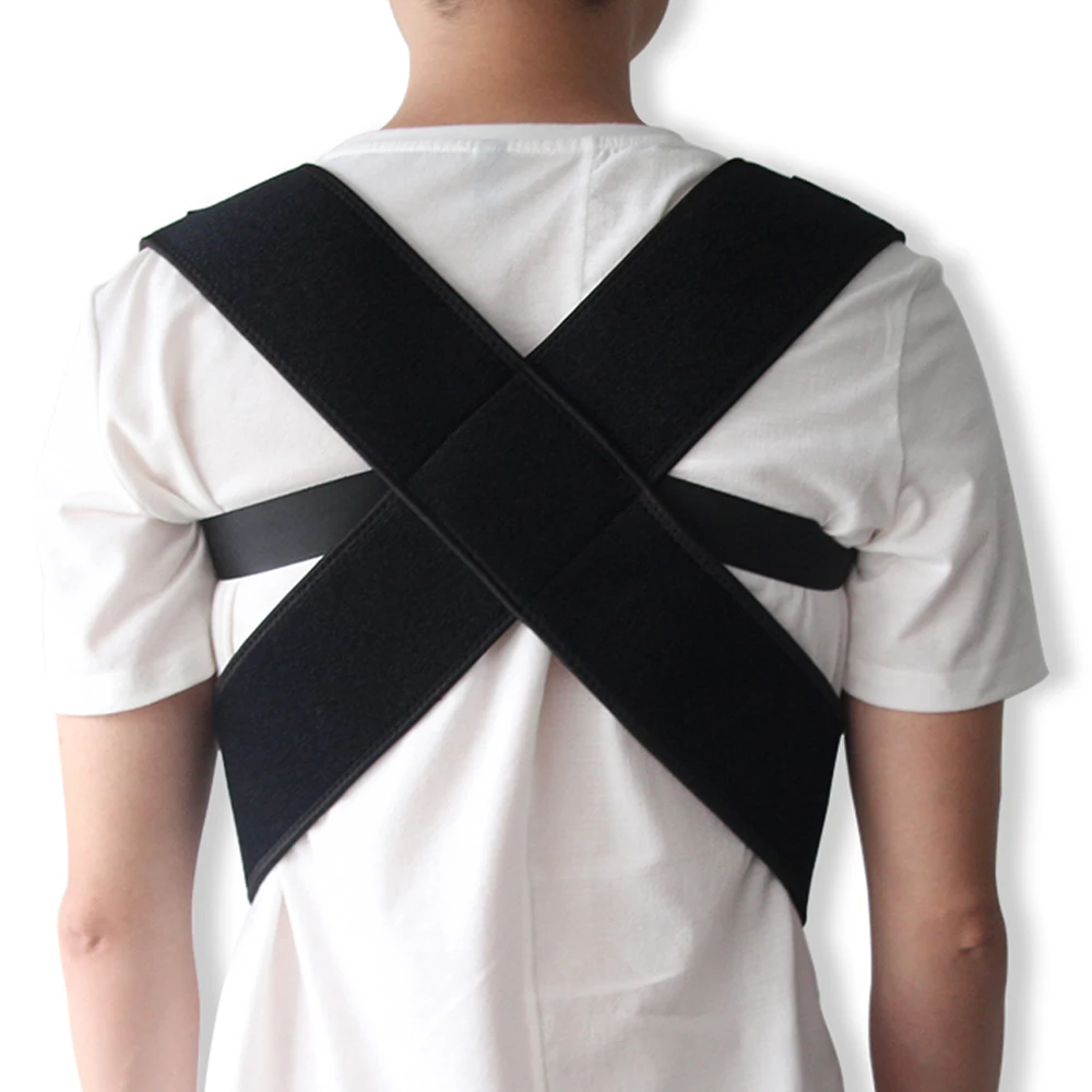 New Adjustable Posture Corrector Corset Back Support Brace Belt for