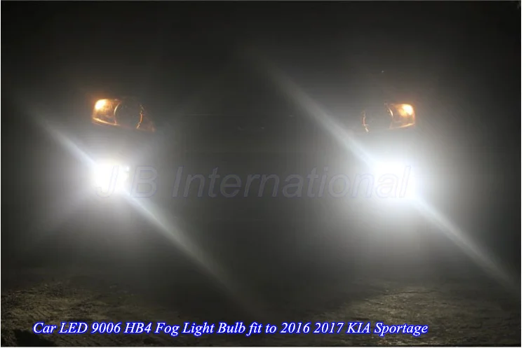 2 шт. Автомобильный светодиодный светильник для KIA Sportage 2016 2017 белый HB4 9006 дневной