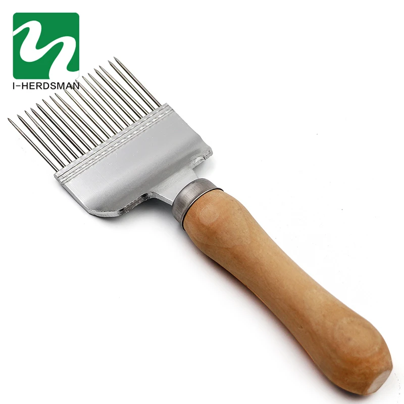 17Pin прямые иглы разворачивающая вилка пчелиный мед лопатка-грабли пчеловодства инструменты для удаления пчеловодов примесей