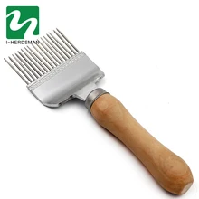 17Pin прямые иглы разворачивающая вилка пчелиный мед лопатка-грабли пчеловодства инструменты для удаления пчеловодов примесей