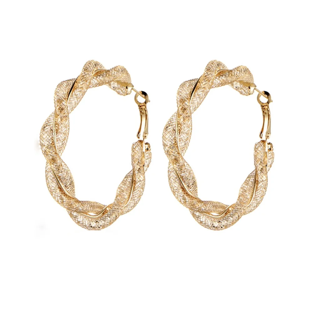 1pair Geometric Circle Round Hoop Earrings for Women Brincos Cubic Zirconia Twist Earring Gold Color Party Jewelry Gift
1pair Geometric Circle Round Hoop Earrings for Women Brincos Cubic Zirconia Twist Earring Gold Color Party Jewelry Gift