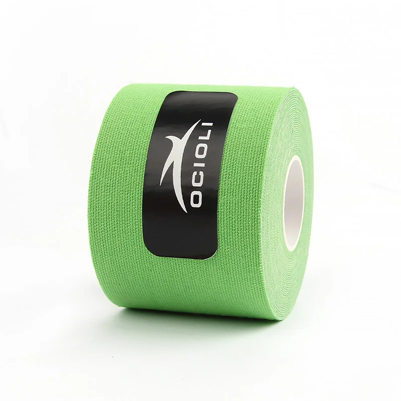 Наколенники внутримышечные патч ткань эластичный спортивный бандаж внутримышечный эффект мышечная паста мышечная лента деформация ленты - Цвет: green