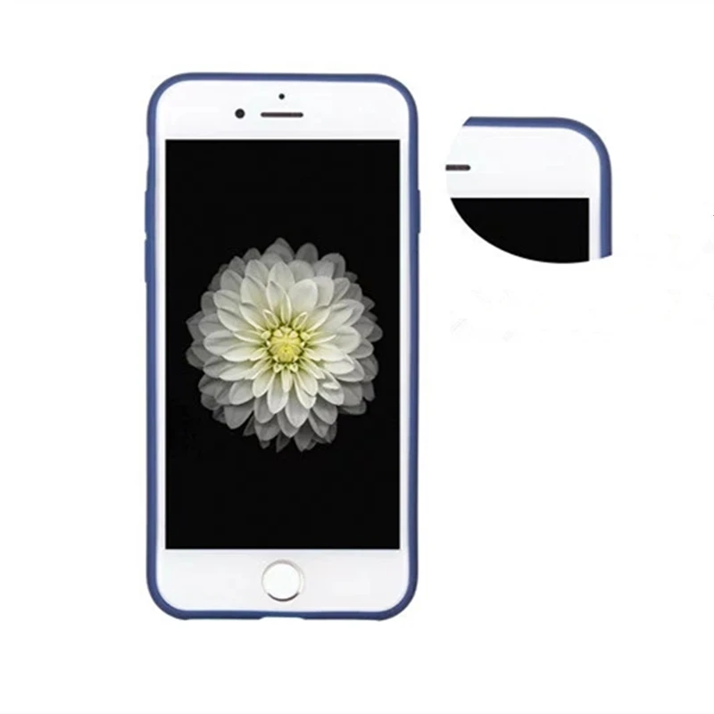 NFH милый матовый мягкий tpu чехол для Apple iPhone 5 SE 6 7 ультратонкий 9 цветов TPU на 5S 6S Plus
