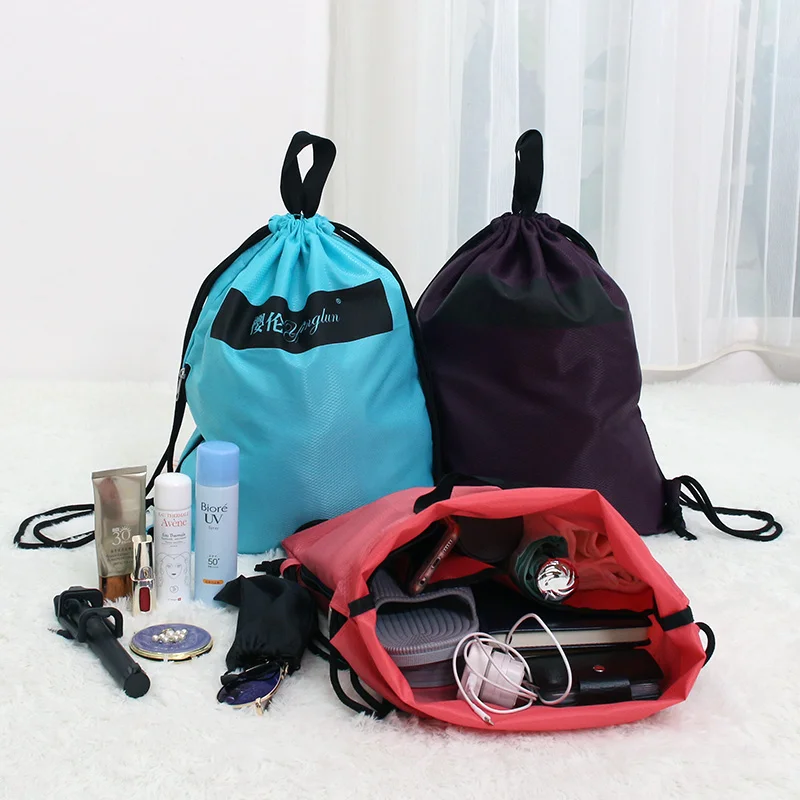 Travel Shoe Laundry Bag Women's Mochila Storage Bags Girls Shoes Bags