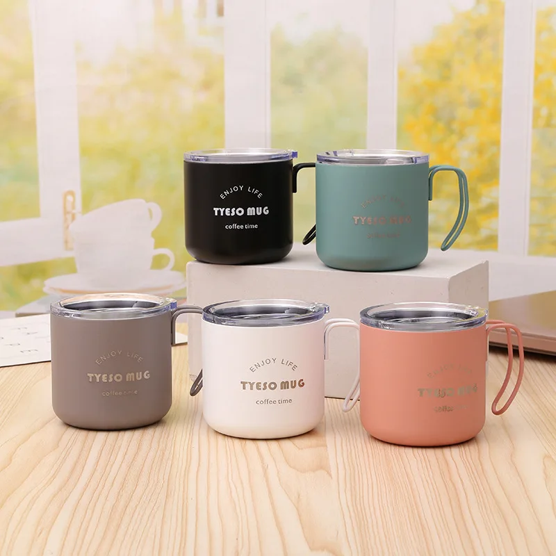 

Double Layer Vacuum Mugs Heat Cold Preservation Fashion Design Outdoor Camping Mugs Office House Cup Table Tea Cup