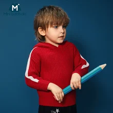 Mini Balabala/свитер для маленьких мальчиков; милый теплый свитер с длинными рукавами; пуловер; Зимний вязаный свитер для малышей; одежда для детей