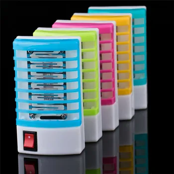 

2019 Electronics Mosquito Killer EU Plug LED Electric Bug Zapper Lamp Anti Mosquito Repeller Electronic Mosquito Trap Killer