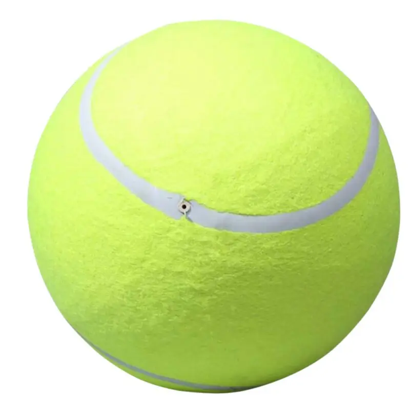 24cm Tennis Ball For font b Pet b font Chew Toy Big Inflatable Tennis Ball Mega