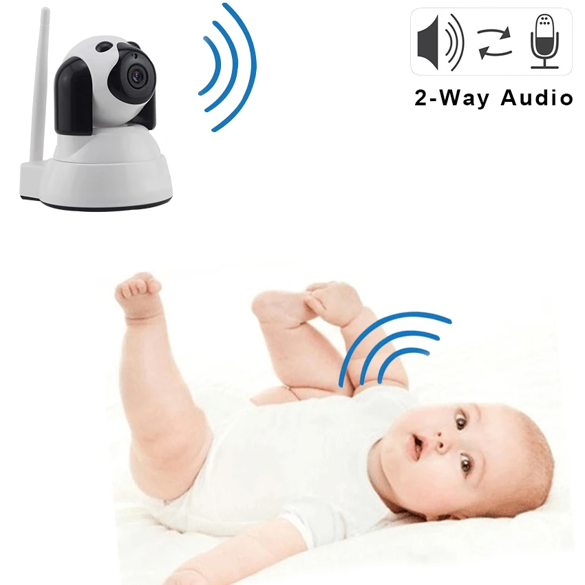 Новый 720 P WI FI IP Камера охранных Беспроводной собака ptz Wi Fi CCTV Мини Крытый Видеоняни