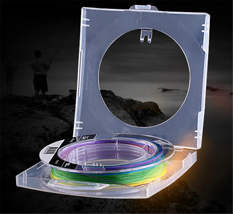 Multicolor 8 Strands Braided Fishing Line 100M Multifilament PE Line For Fishing (3)