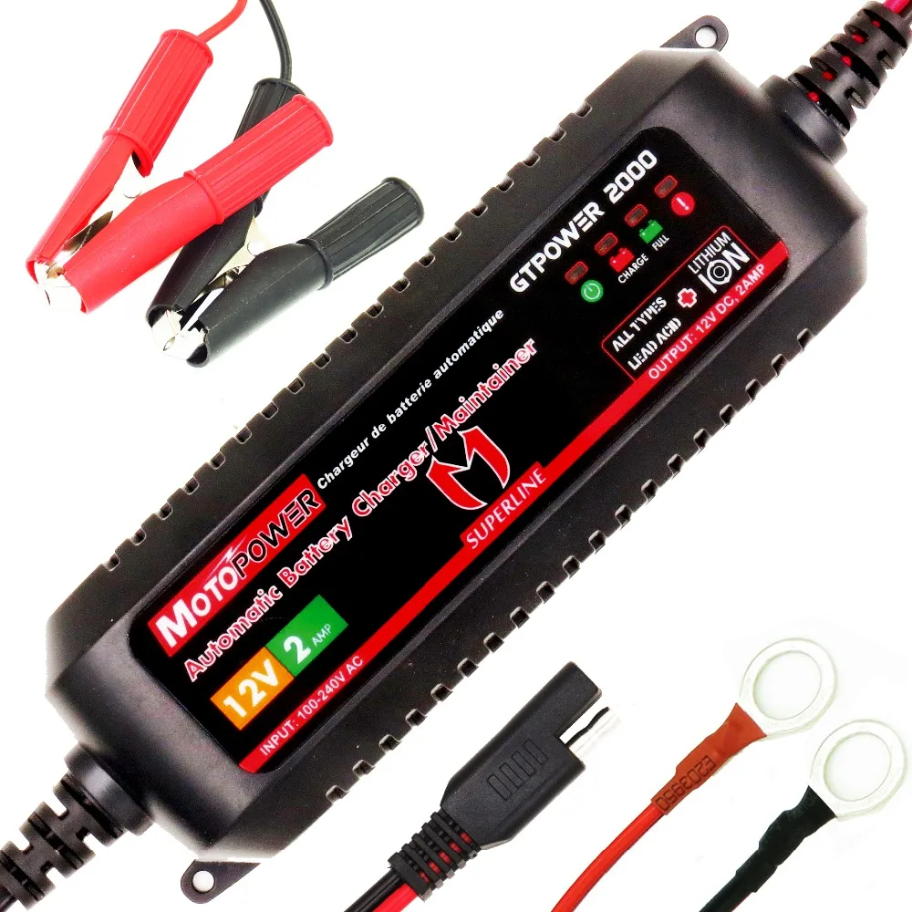 Smart Automatic Battery Charger for Kia Picanto Inteligent 5 Stage