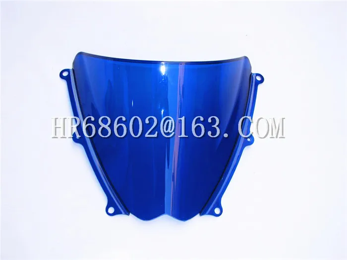

Freeshipping For Suzuki GSXR 1000 R K7 2007 2008 gsxr 1000 r k7 07 08 Blue Windshield WindScreen Double Bubble GSXR1000 R
