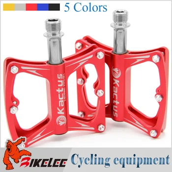

2017 Ultralight High Quality bicycle Pedals Titanium Bearing mountain bike Pedals bicicleta mtb red black blue golden titanium