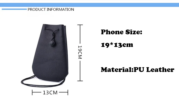 Универсальный чехол для телефона, чехол для iPhone, samsung, huawei, xiaomi redmi, для моделей nokia, мини-сумка для телефона, кожаный чехол, коробка