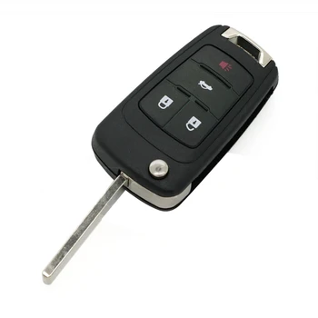 

4 Buttons Car Key Shell Flip Key Shell For GMC Terrain Buick Regal Verano LaCrosse Remote Key Case