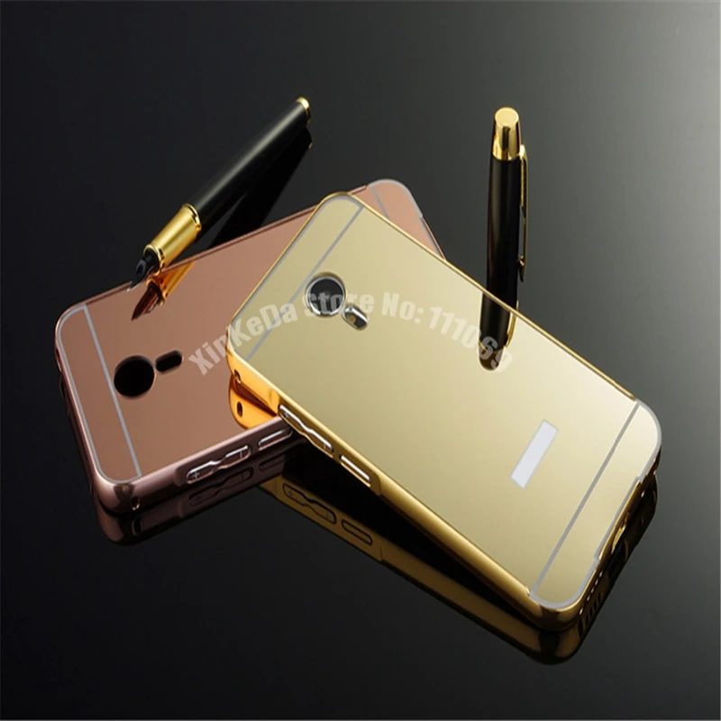 50 шт. роскошные акриловые Алюминий Металл Зеркало чехол для Meizu MX5 MX4 Pro Metal M1 M2 M3 Note Pro5 Pro6 задняя крышка ULTRA чехол телефона