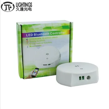 

DC12-24V RGB RGBW UFO Bluetooth led controller,Timing function,group control,music mode,16million colors ,4.0 IOS/Android