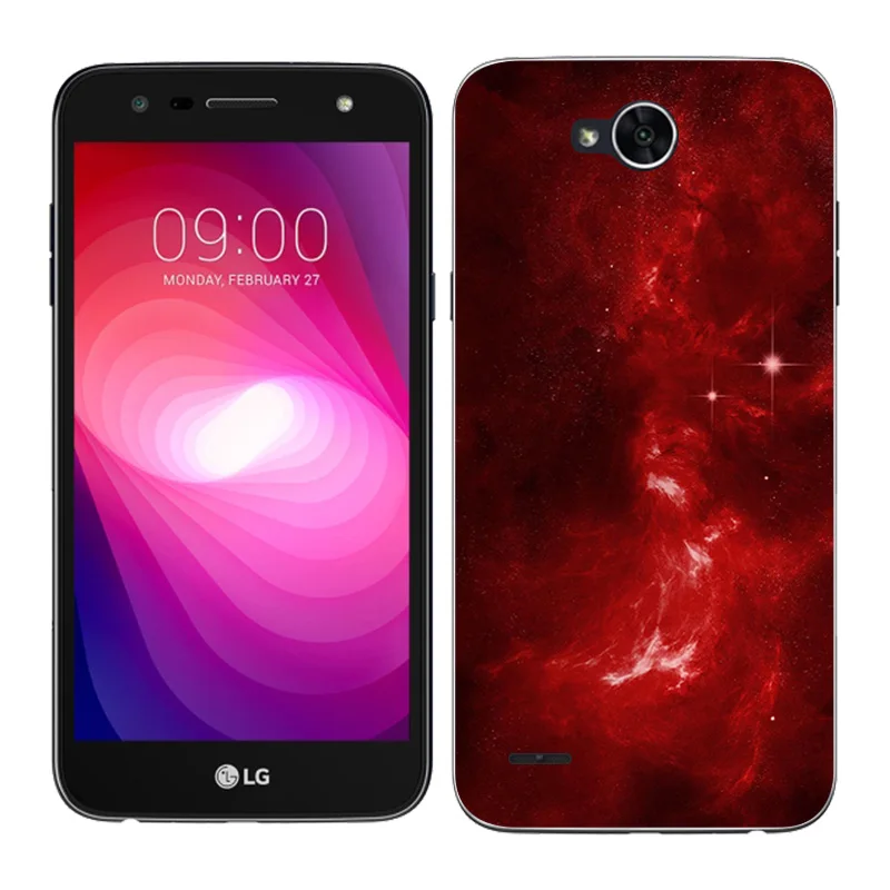 5,5 ''чехол для LG X power 2 Sleeping с рисунком для LG X power 2 M320 M320N, мягкие чехлы для LG X power 2, чехлы для телефонов