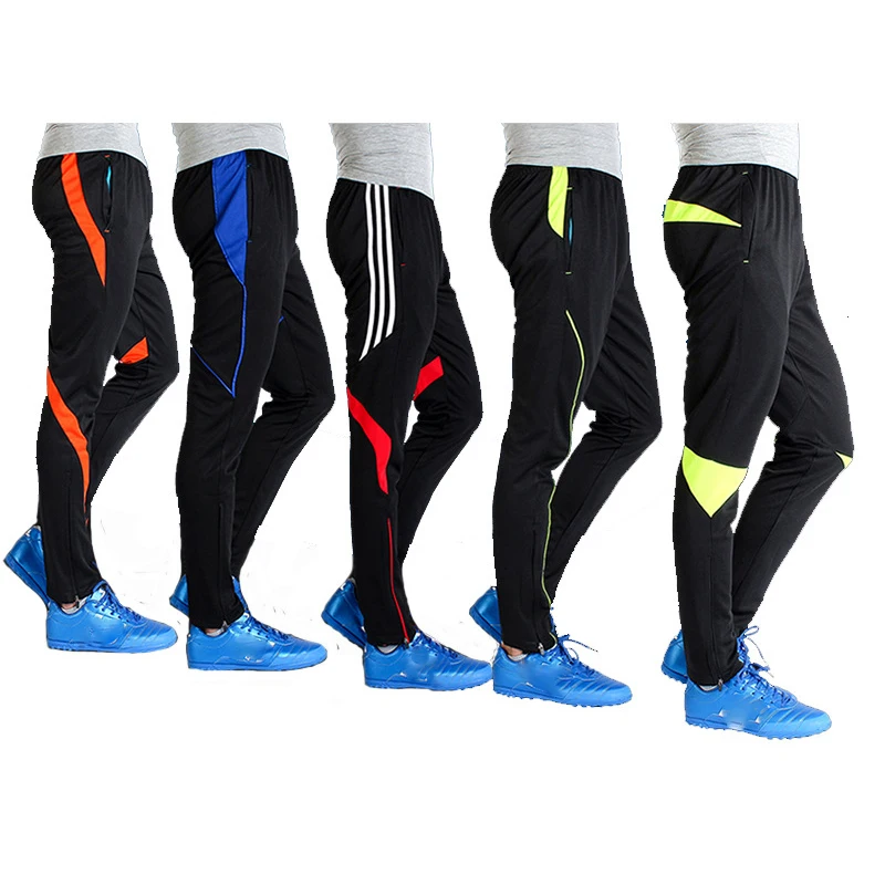 Штаны для футбола, мужские спортивные тренировочные штаны, летние детские штаны для бега, тонкие дышащие, размер XXS-4XL
