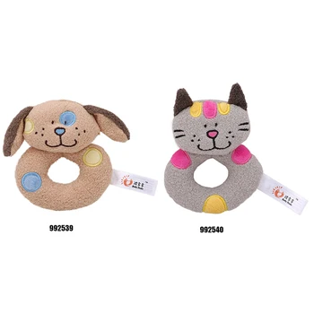 

Hot Sale Baby Rattles Soft Plush Toys Doll Crib Bed Hanging Hand Catches Animal Toy Doll Kids Toy