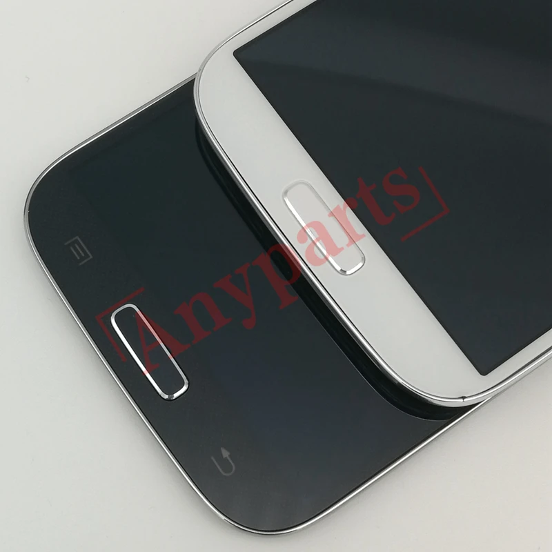 Cena AMOLED do Samsung Galaxy S4 i9500 i9505 i9506 i9515 i337 wyświetlacz LCD montaż digitizera ekranu dotykowego wymiana z ramką
