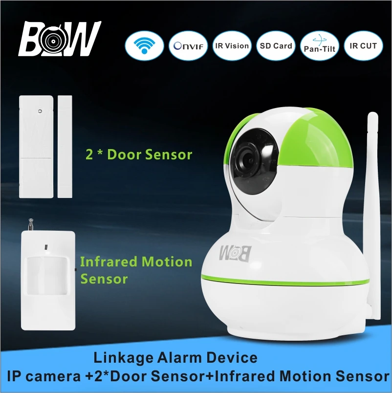 BW Smart Network Wireless font b Camera b font IP Security Alarm System 2 font b