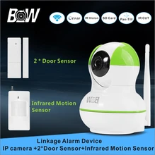 BW Smart Network Wireless font b Camera b font IP Security Alarm System 2 font b