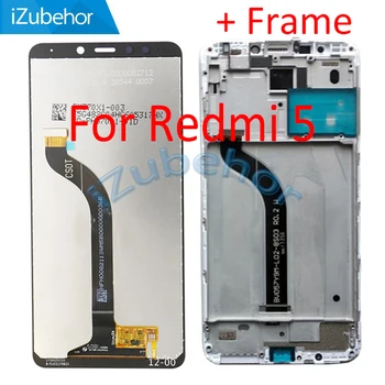 

5.7 inch display screen For Xiaomi Redmi 5 LCD+touch screen digitizer Assembly+frame black/white free shipping