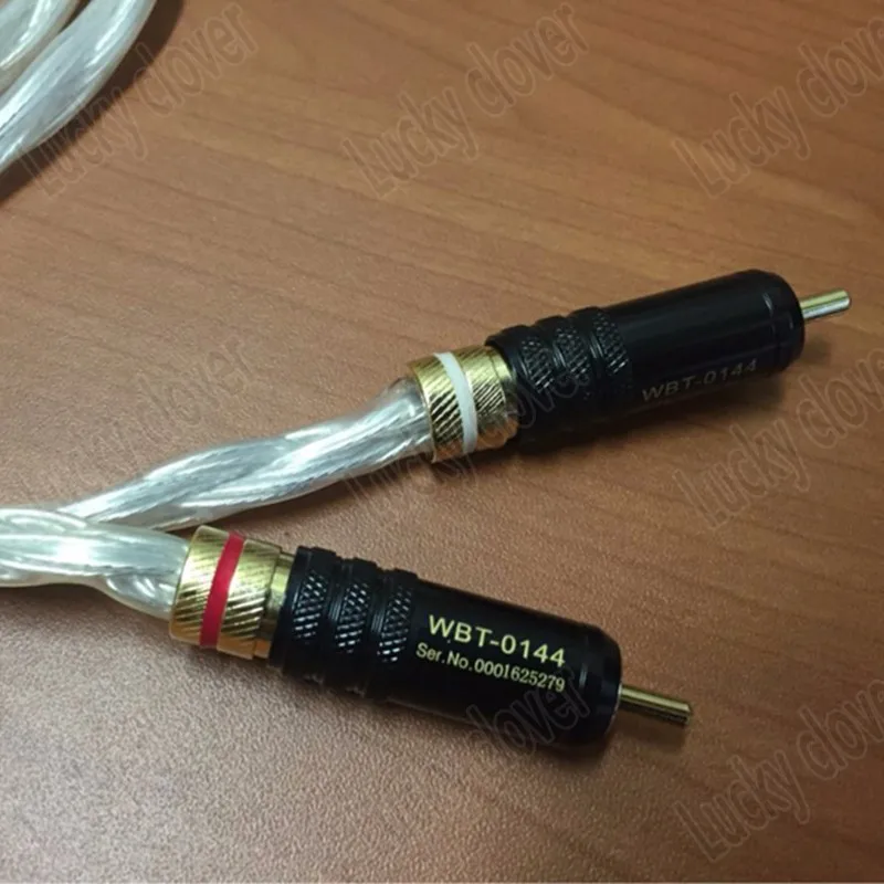 100pcs Free shipping WBT 0144 RCA Plug Material Copper Screws Soldering