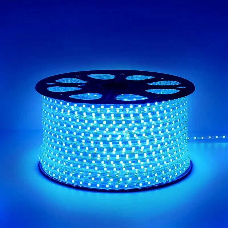 Светодиодная лента SMD5050 100 м водонепроницаемая IP67 220 В/110 В|led light strip|light stripstriscia led |