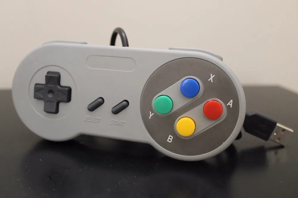 Retro for Super Nintendo for SNES USB PC/MAC Controller New! Plug n