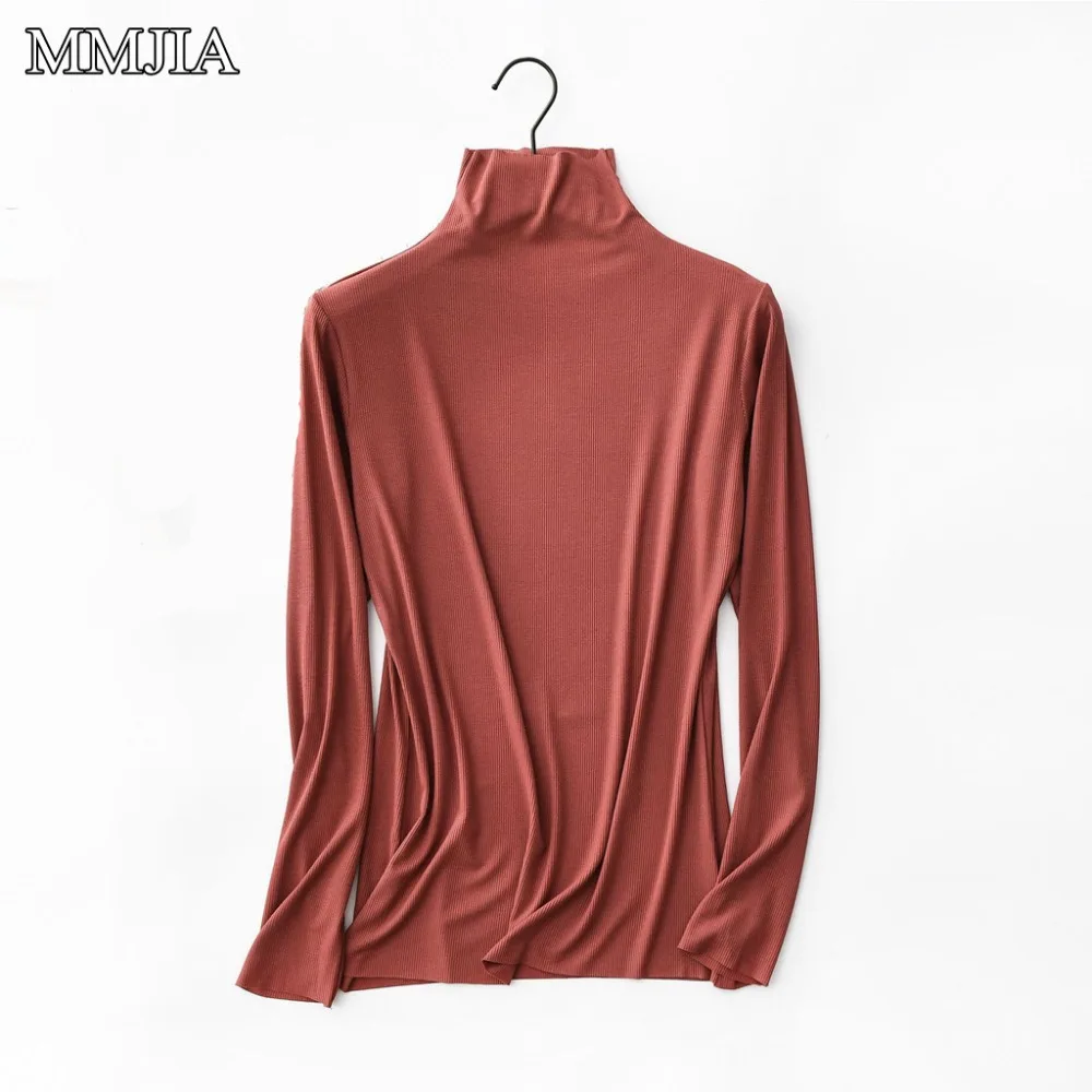

Plus Size Turtleneck Long Sleeve Women's Blouse Shirt 2019 New Spring Korean Black Shirts Camiseta Feminina Harajuku Slim Tops