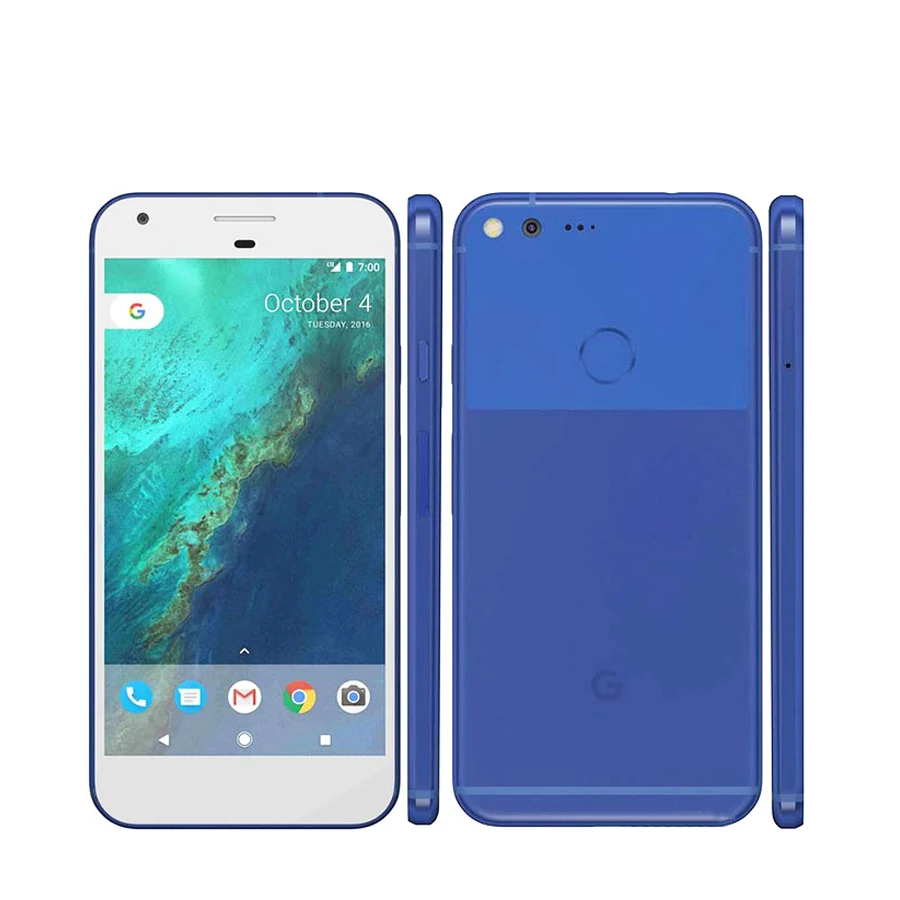 Google Pixel XL смартфон с 5 дюймовым дисплеем четырёхъядерным процессором Snapdragon ОЗУ 4