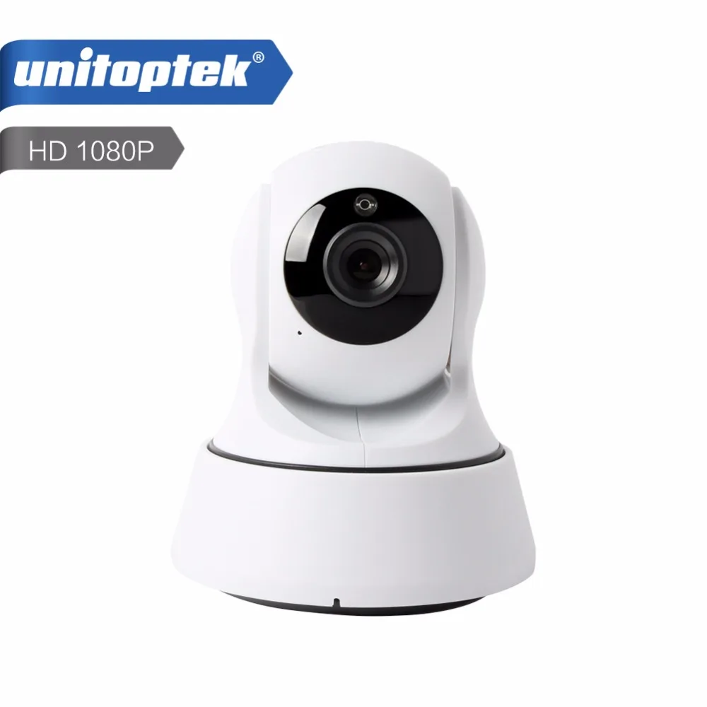 bilder für Unitoptek mini drahtlose wifi ip-kamera 1080 p ptz nachtsicht HD 2MP Smart Kamera Zwei-wege Audio CCTV Überwachung kamera bilder für Unitoptek mini drahtlose wifi ip-kamera 1080 p ptz nachtsicht HD 2MP Smart Kamera Zwei-wege Audio CCTV Überwachung kamera