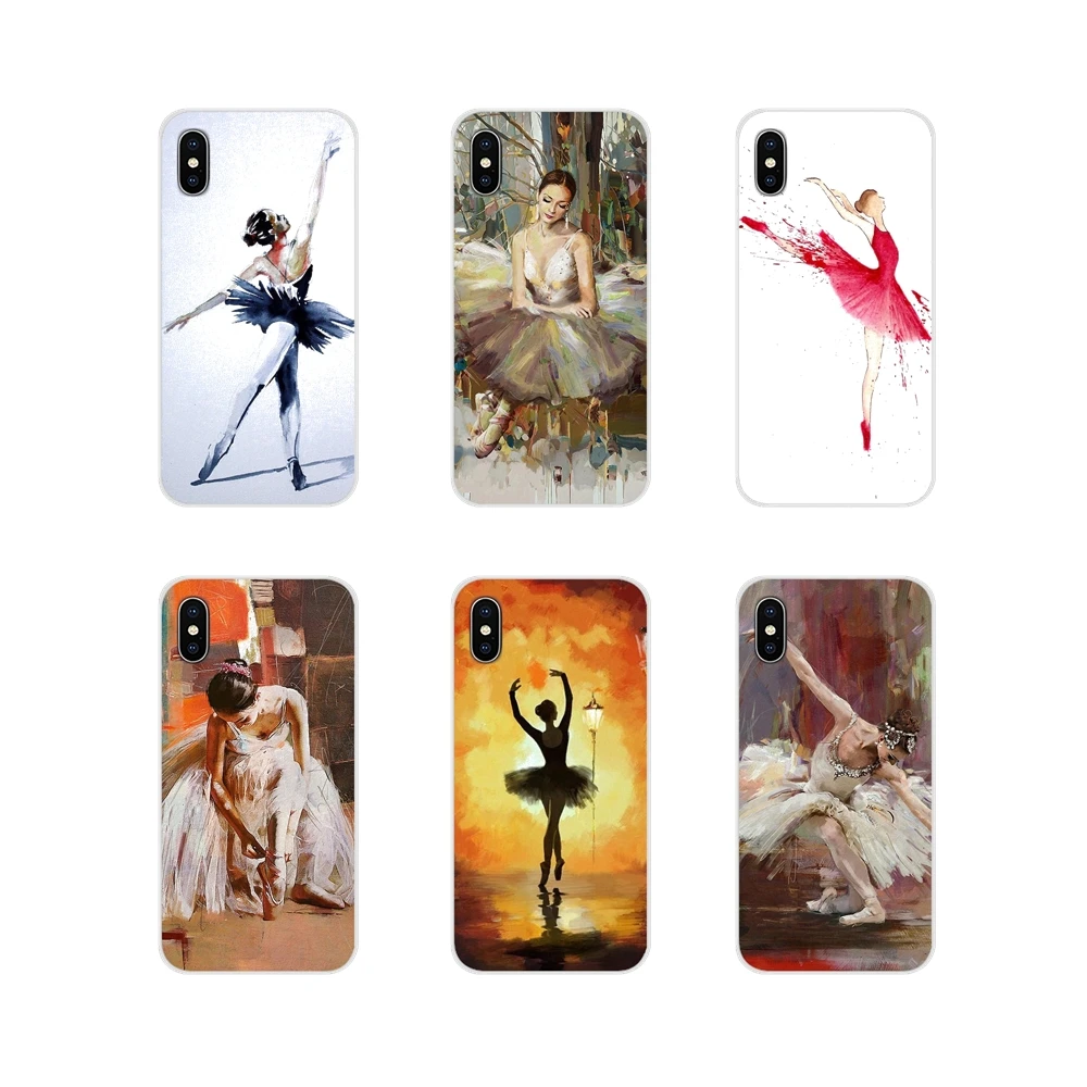 ballet dancer watercolor painting Phone Case Protector For Nokia 2 3 5 6 8 9 230 3310 2.1 3.1 5.1 7 Plus LG Q6 X Power | Мобильные