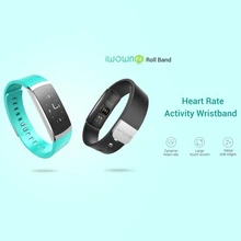 Смарт Браслет Bluetooth 4.0 0.73 »OLED Умный Браслет Heart Rate Monitor Для Android 4.4 + iOS 8 + Спорт записи Смарт-Группы