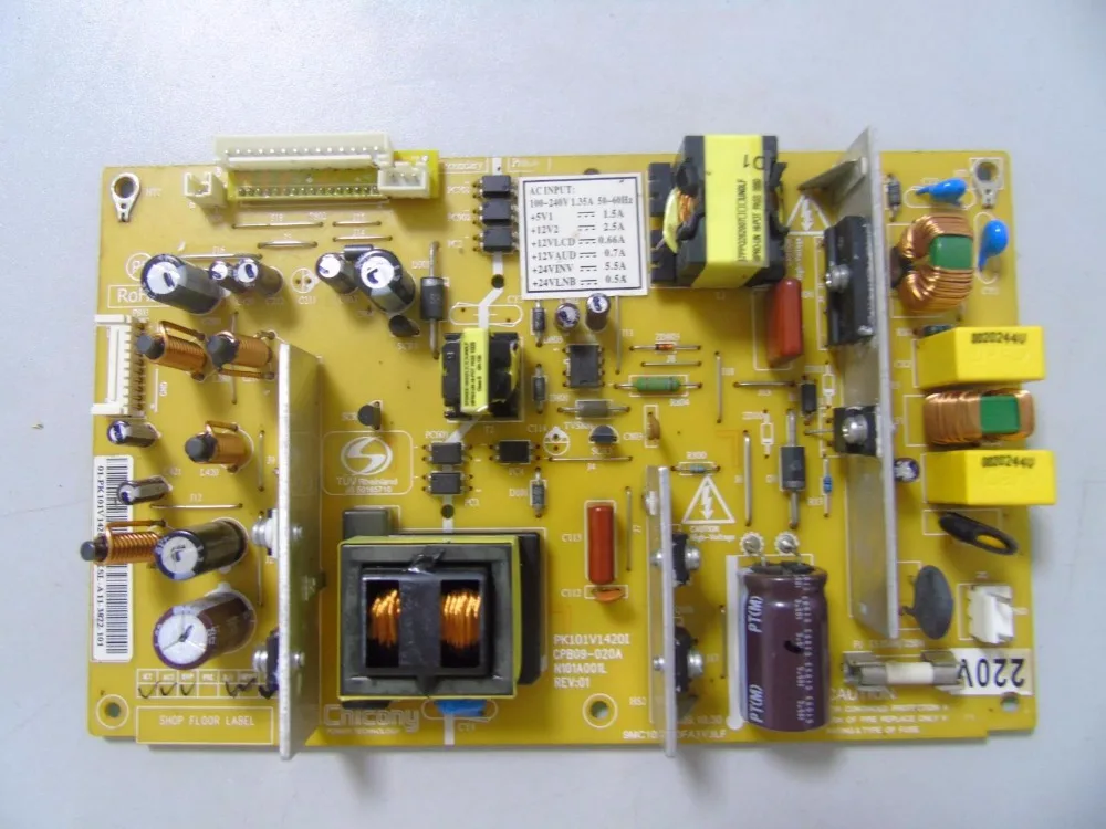 PK101V1420I CPB09-020A N101A001L REV: 01 хорошие рабочие испытания