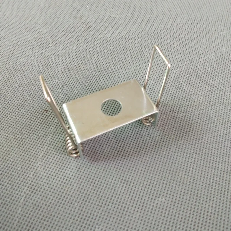 

10Pieces/lot led panel spring Clamp for down light stronger fixing spring clips with 44mm metal bracket recessed lighting