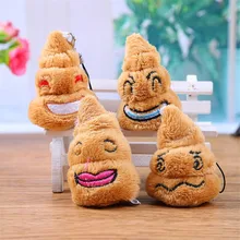 3Pcs Set HOT SALE Gift Cute Mini Shits Poop Pendant Plush Toy Ornaments Christmas Gift Stuffed