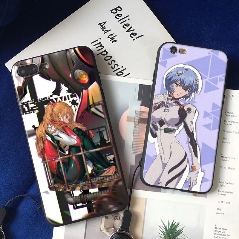 

Neon Genesis Evangelion EVA Soft silicone TPU Phone Case cover Shell For Apple iPhone 5 5s Se 6 6s 7 8 Plus X XR XS MAX