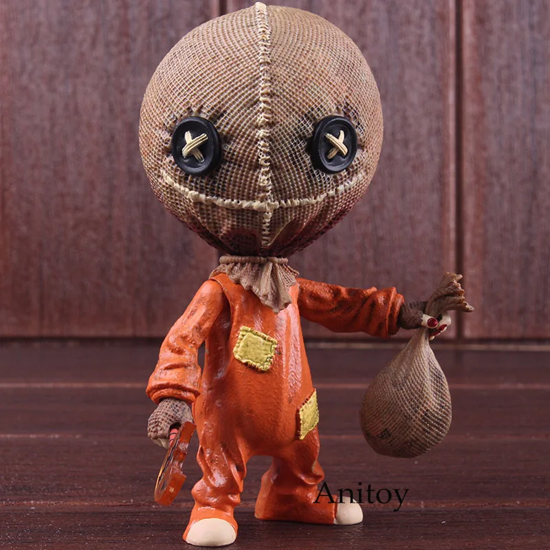 Mezco Trick 'r Treat стилизованный Сэм ПВХ фигурка трюк или лечение Хэллоуин украшение подарок Коллекционная модель игрушки