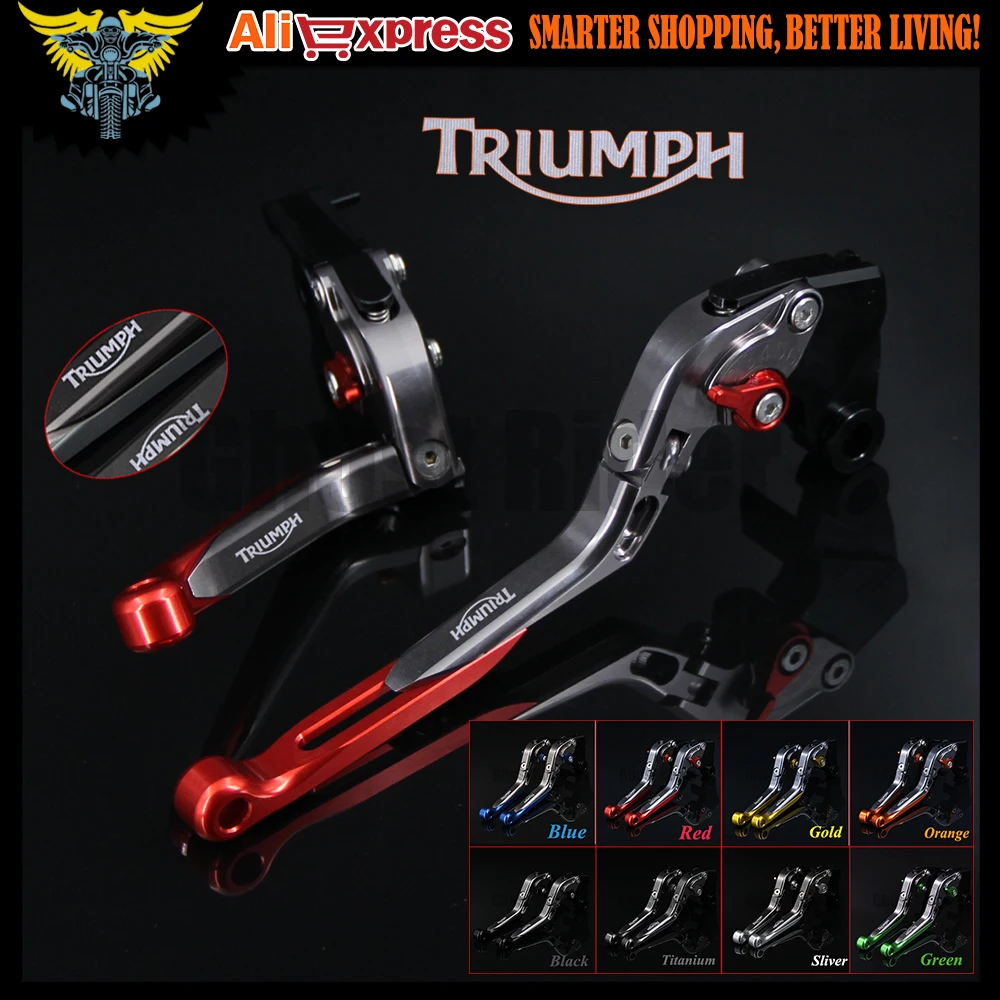 Рычаги тормозные для мотоцикла Triumph SPEED TRIPLE 2004 2005 2006 2007 8 цветов|brake clutch levers|motorcycle