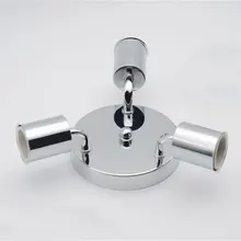 Три головки цоколя E27 керамические винтовые патроны для ламп локоть трубы патрон лампы DIY Ресторан прохода настенное освещение фитинги 20 шт