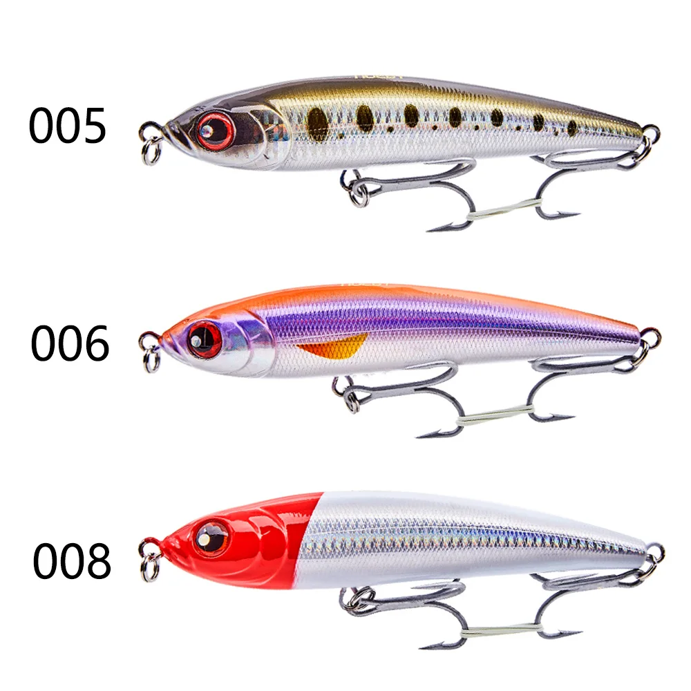 Noeby قلم رصاص إغراء المتذبذب stickbaits Leurr البحر الصيد إغراء 3 أحجام 8 الألوان المتاحة VMC هوك ل باس جثم بايك الصيد Noeby قلم رصاص إغراء المتذبذب stickbaits Leurr البحر الصيد إغراء 3 أحجام 8 الألوان المتاحة VMC هوك ل باس جثم بايك الصيد