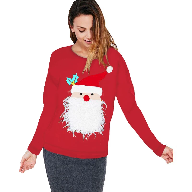 womens cotton christmas sweaters