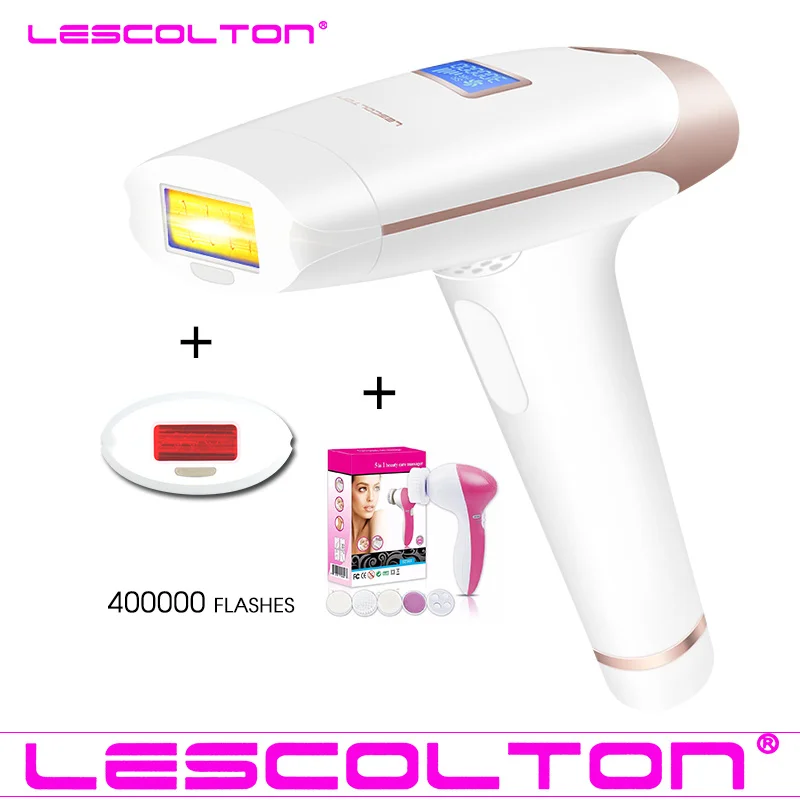 

Lescolton 400000 Shots 2in1 IPL depiladora Hair Removal Whole Body Painless laser Permanent Hair Removal laser Epilator Device