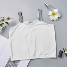 Высокая эластичная Женская сорочка удобное нижнее белье спандекс Топ Женские базовые спортивные топы новая мода высокое качество женское белье