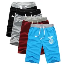 Для мужчин упражнения спортивные шорты «Фитнес» тренировочные брюки лоскутное эластичный пояс Короткие мотобрюки Бег карман шорты для женщин