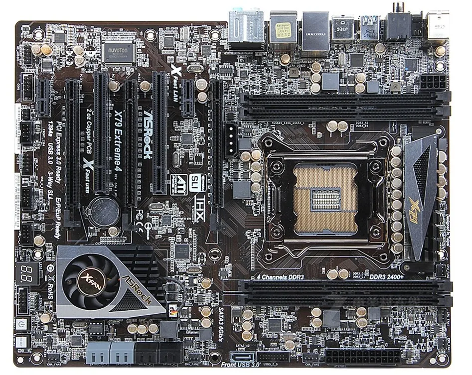 

ASRock X79 Extreme3 LGA 2011 DDR3 32GB PCI-E 3.0 USB3.0 SATA3.0 Desktop motherboard